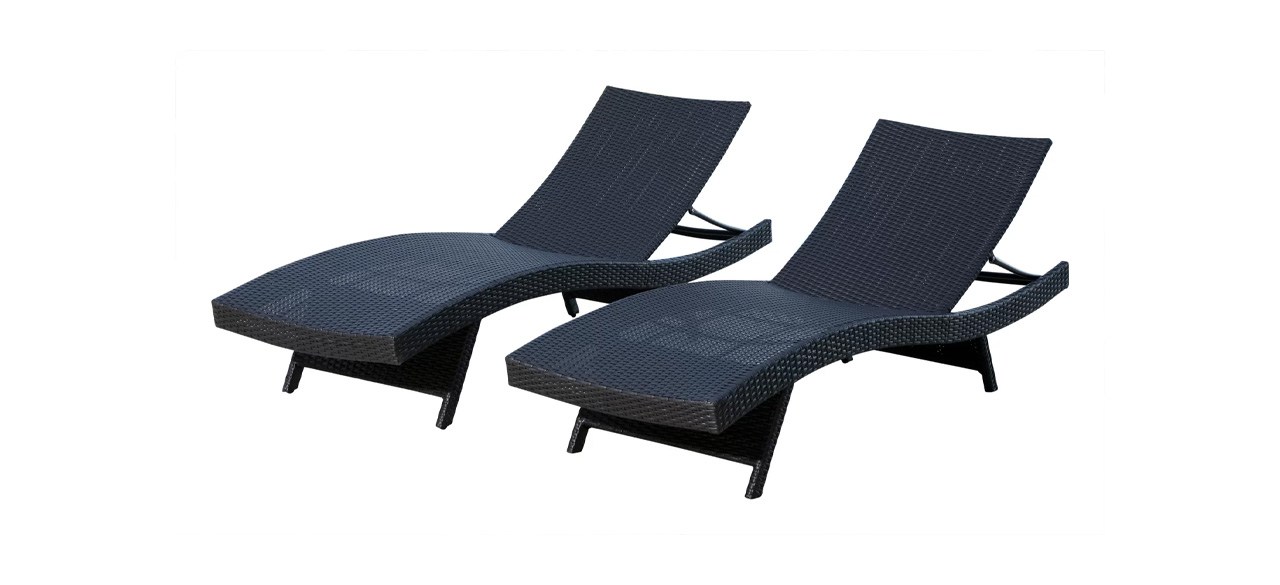 Best Etta Avenue Mirabel 79-Inch Reclining Single Chaise (Set of 2)