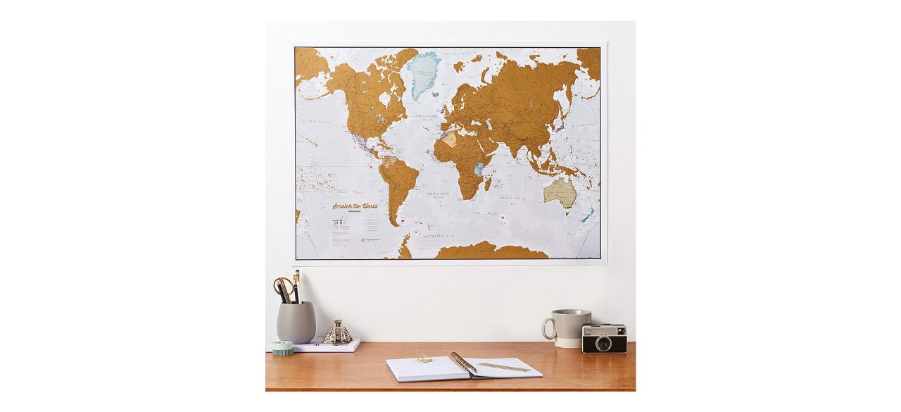 Scratch the World Travel Map