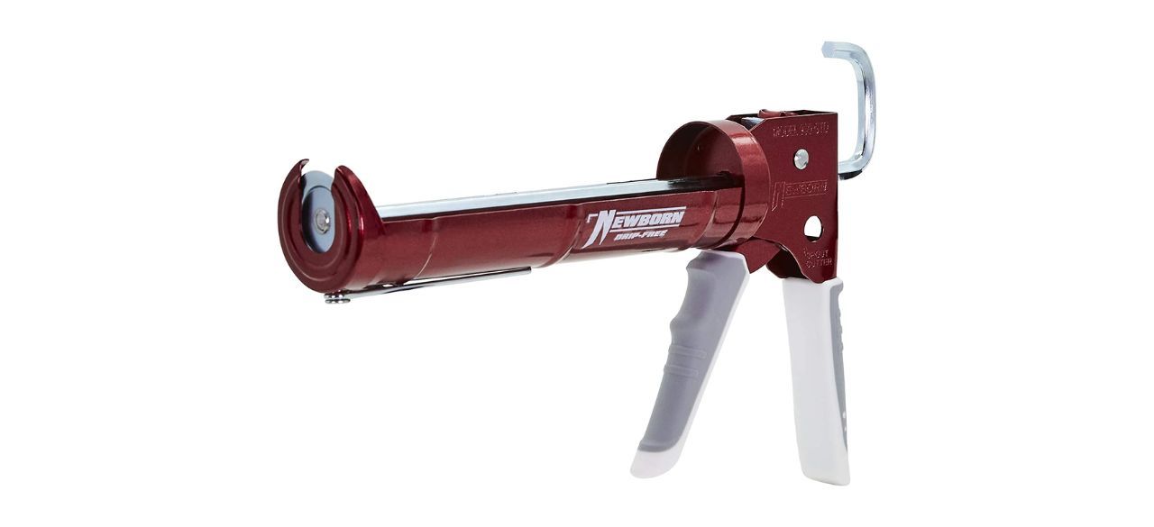 Newborn Drip-Free Smooth Hex Rod Cradle Caulking Gun