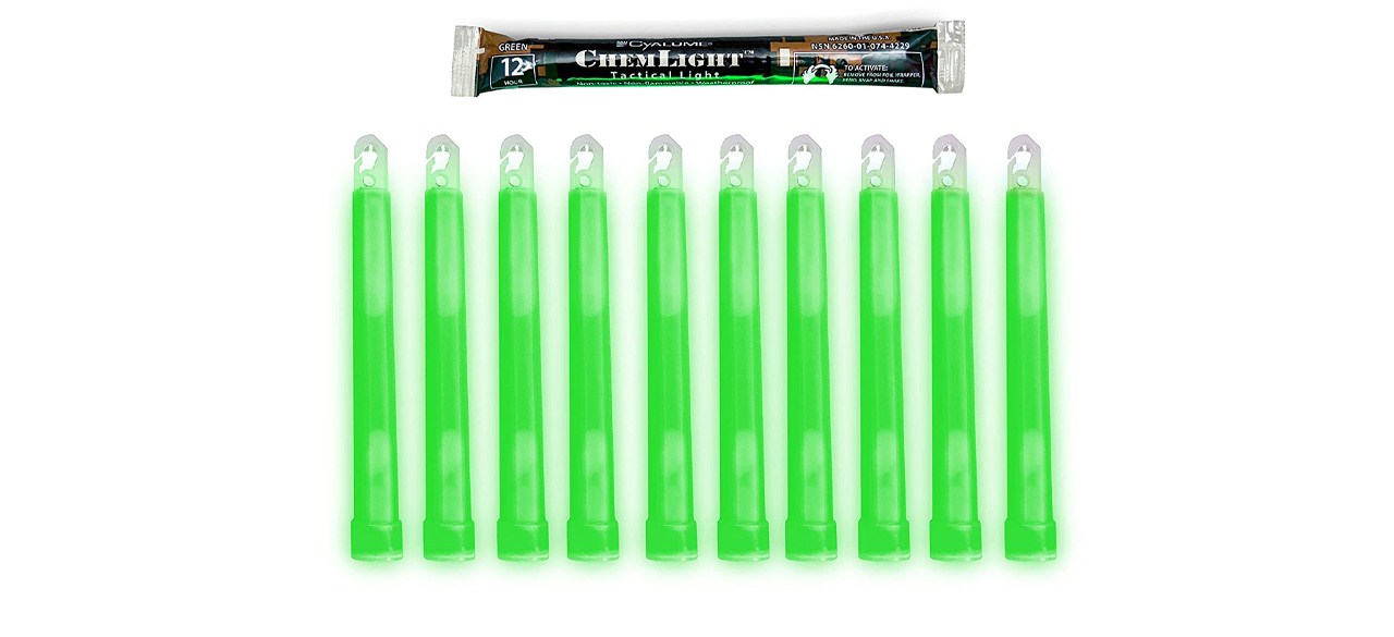 Best Cyalume Military Grade Green Glow Sticks