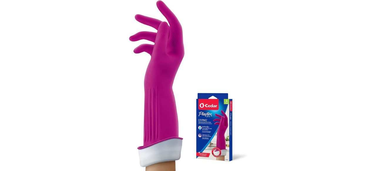 Playtex Living Reusable Rubber Cleaning Gloves