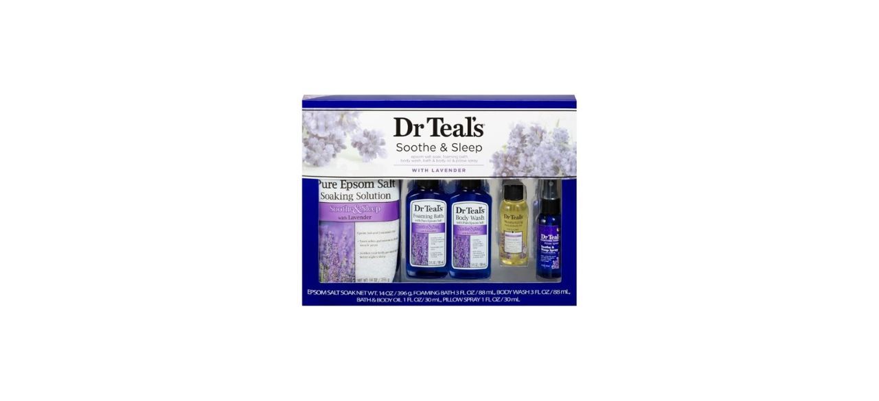 Dr. Teals Epsom Salt Lavender Bath Gift Set