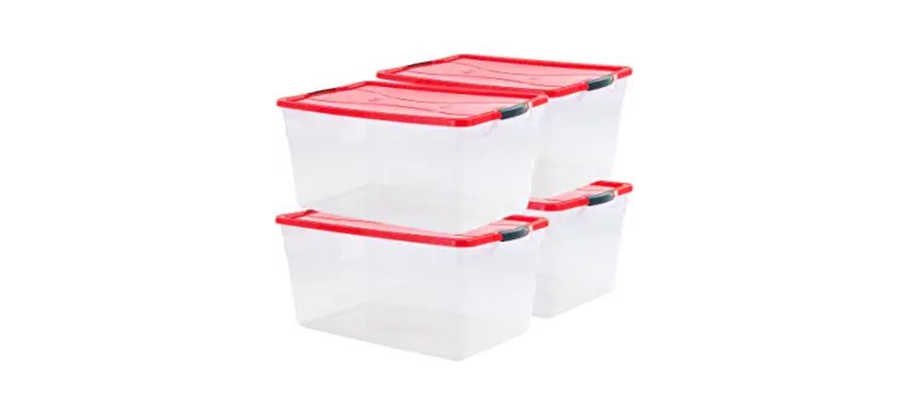 Rubbermaid Cleverstore Holiday Storage Containers