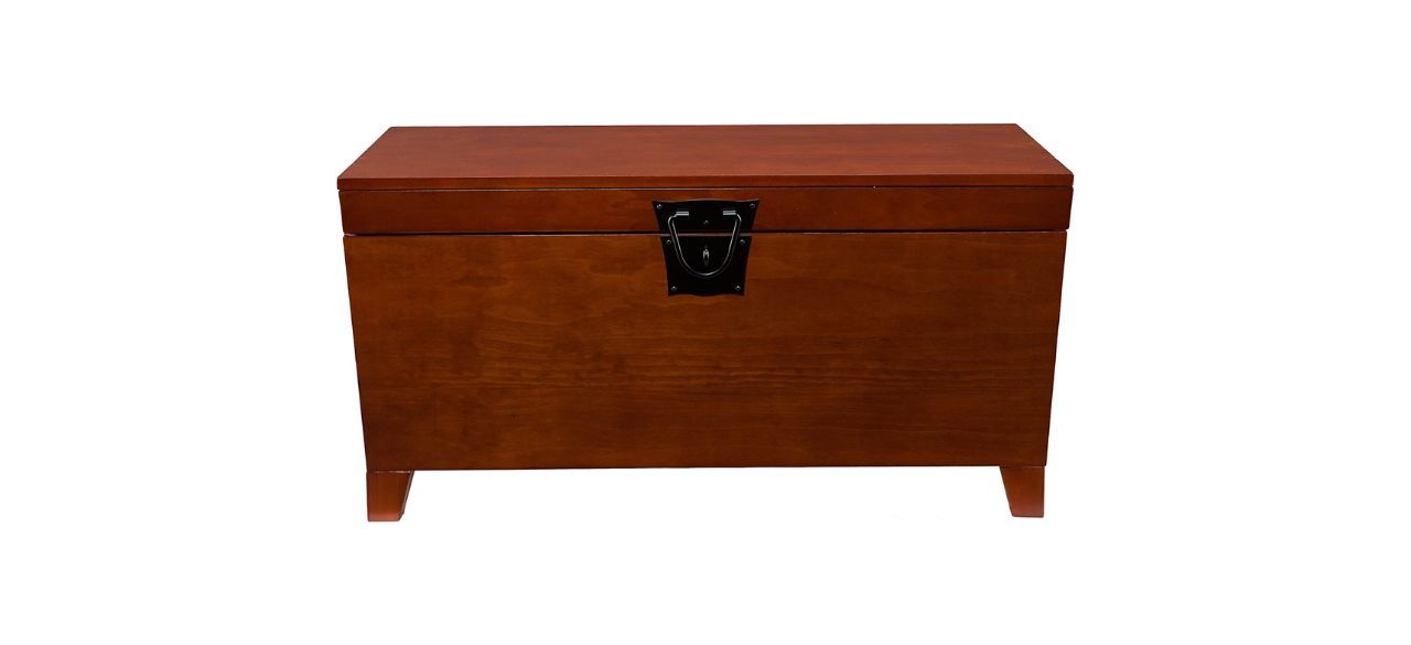 Southern Enterprises Pyramid Trunk Cocktail Table