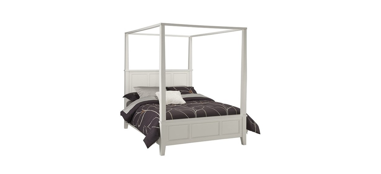 Home Styles Naples King Canopy Bed