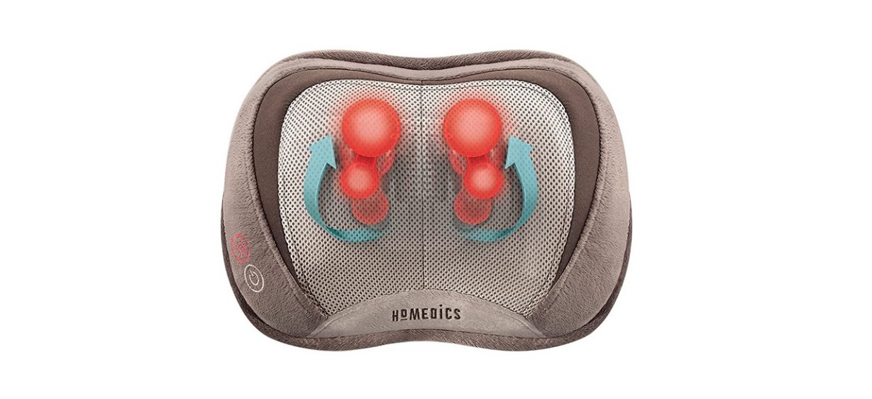 HoMedics Shiatsu and Vibration Massage Pillow with Heat