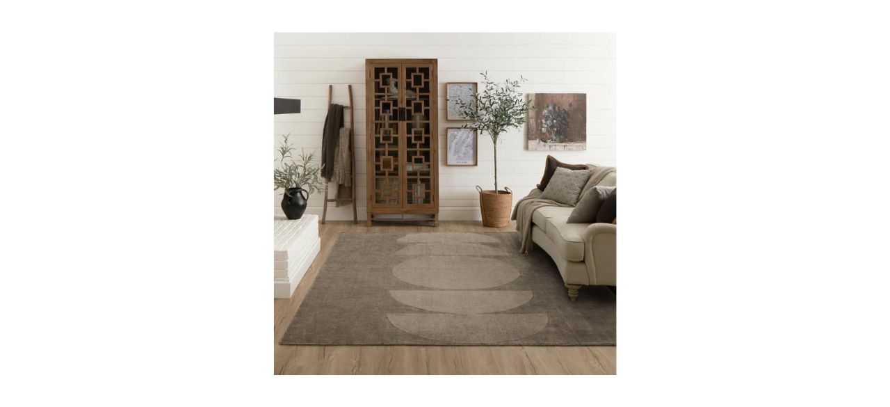 Bobby Berk Home Luna Flint Woven Area Rug