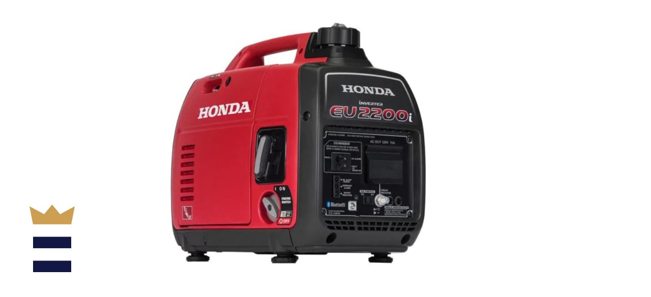 Honda 2200-Watt Recoil Start Gasoline Powered Inverter Generator