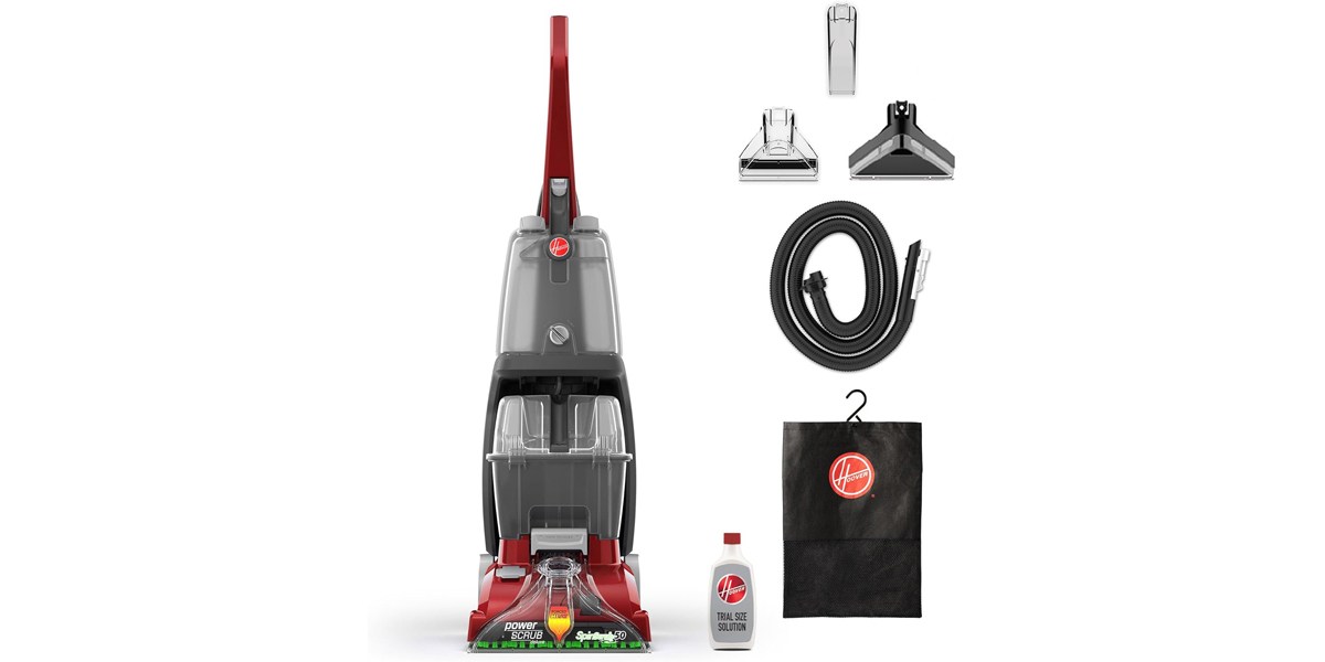 Hoover PowerScrub Deluxe Carpet Cleaner Machine