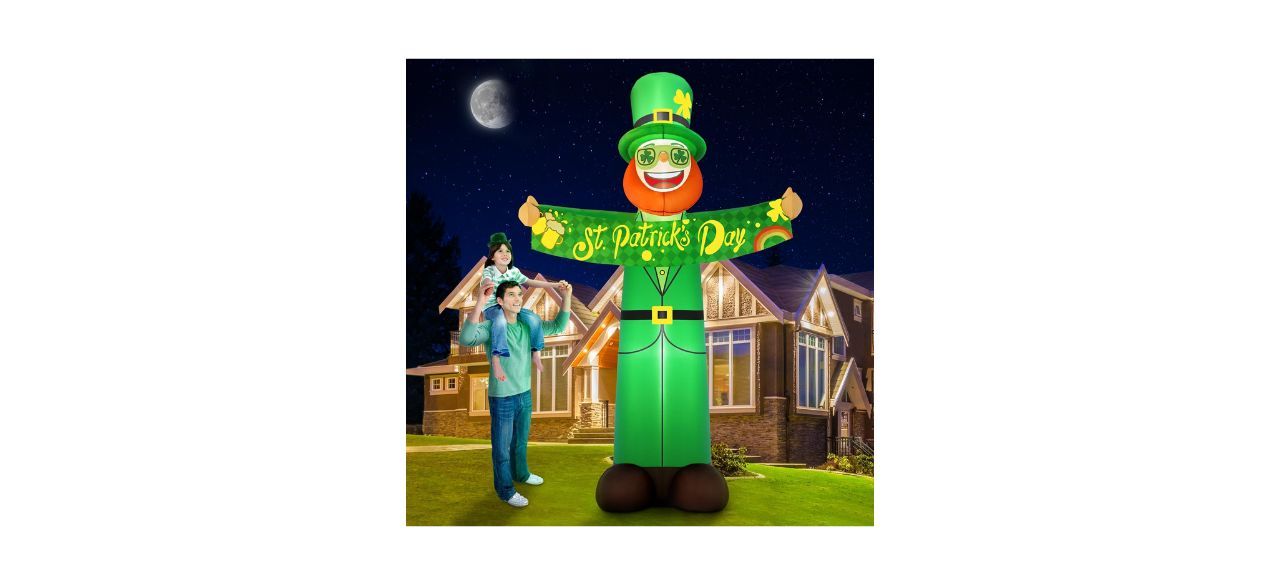 Zukakii 12-Foot Giant St. Patrick's Day Inflatable