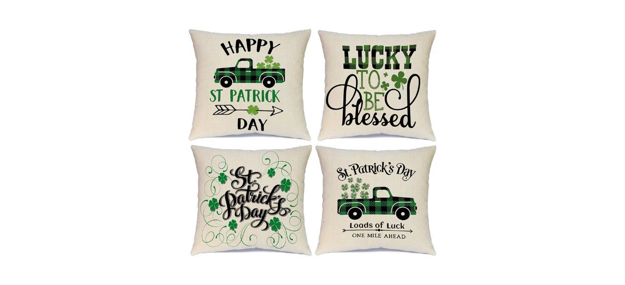 Ueerdand St Patrick's Day Pillow Covers