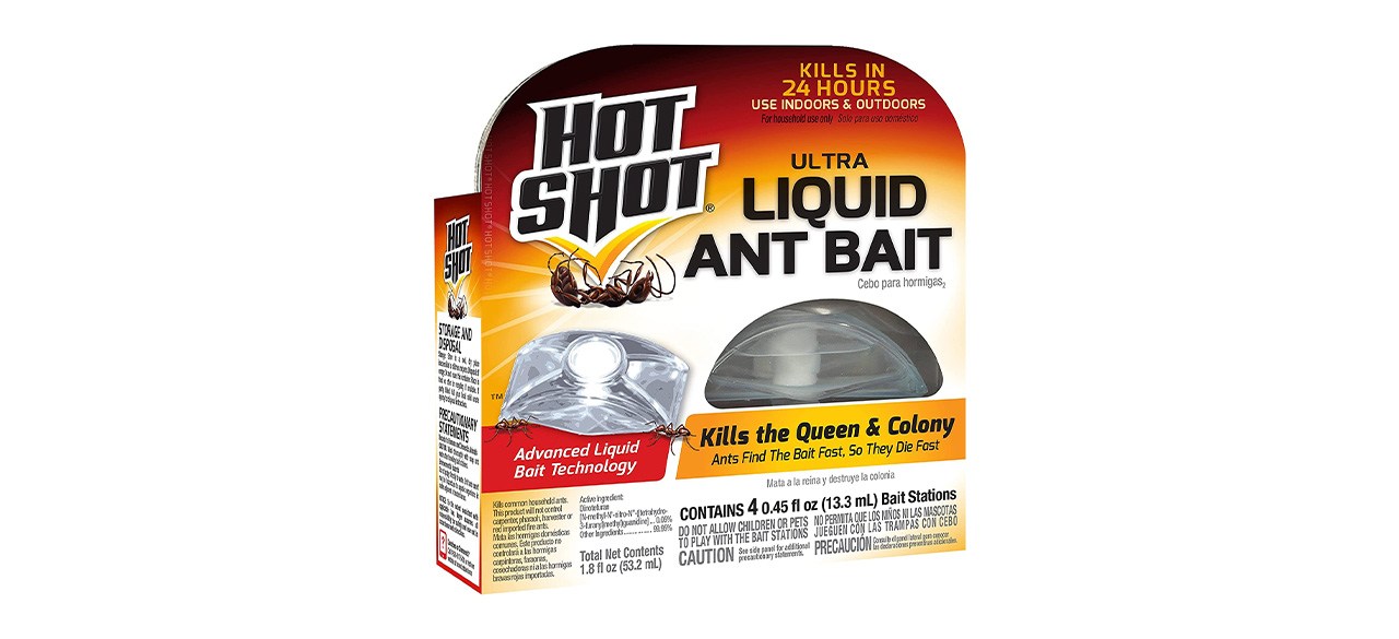 Hot Shot Ultra Liquid Ant Bait, 0.45 fl oz Bait Stations 