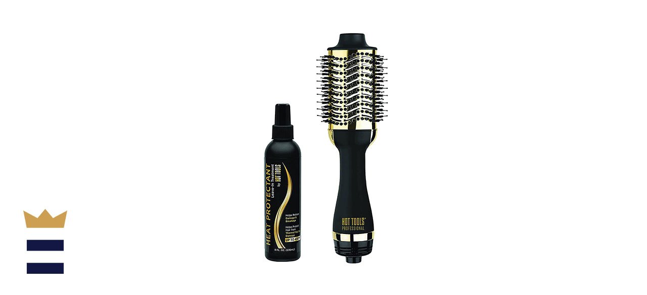 HOT TOOLS Professional 24K Gold One-Step Volumizer Bundle