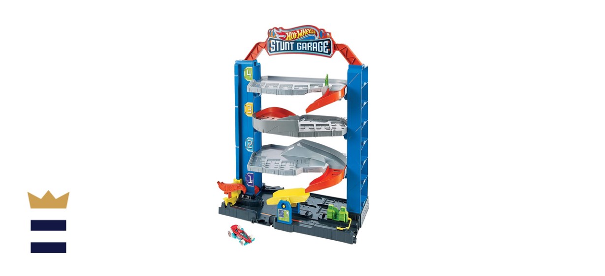 Hot Wheels City Stunt Garage Play Set