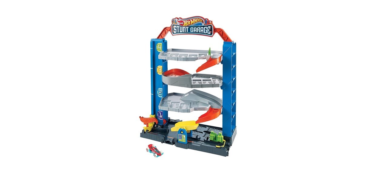 Hot Wheels City Stunt Garage Play Set