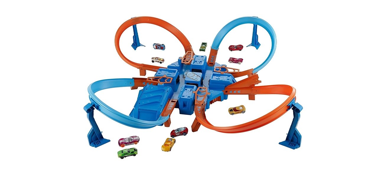 Hot Wheels Crisscross Crash Track Set