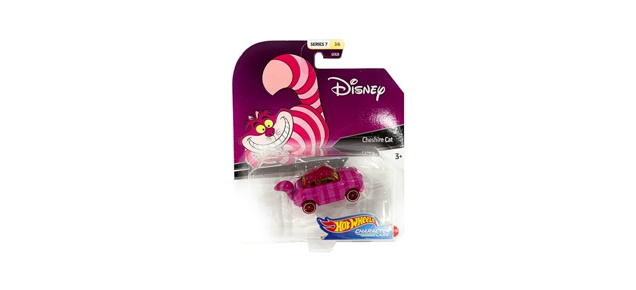 Hot Wheels Disney Character Cars Series Cheshire Cat Vehicle