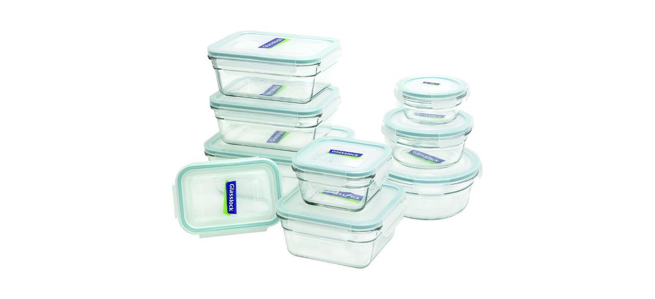 Glasslock 18-Piece Assorted Oven-Safe Container Set