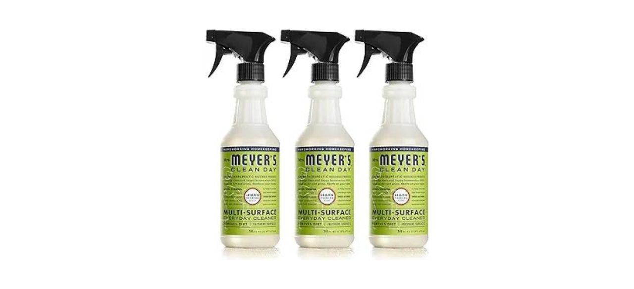 Natural all-purpose cleaning spray with lemon verbena scent pack of 3