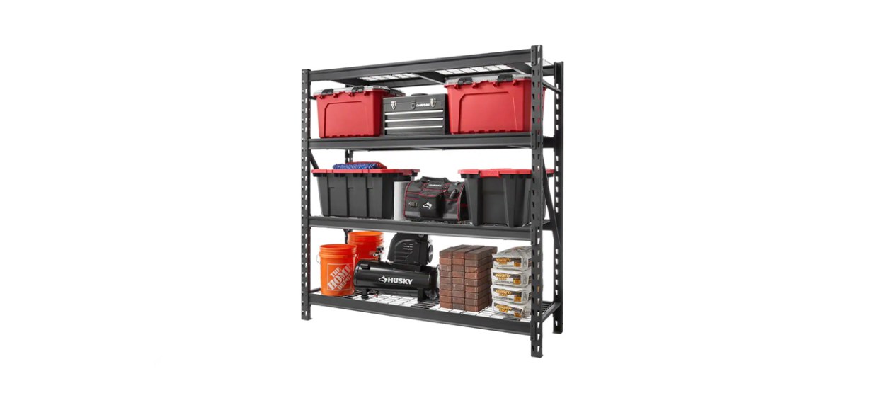 Husky Industrial Welded Steel Garage Shelving Unit