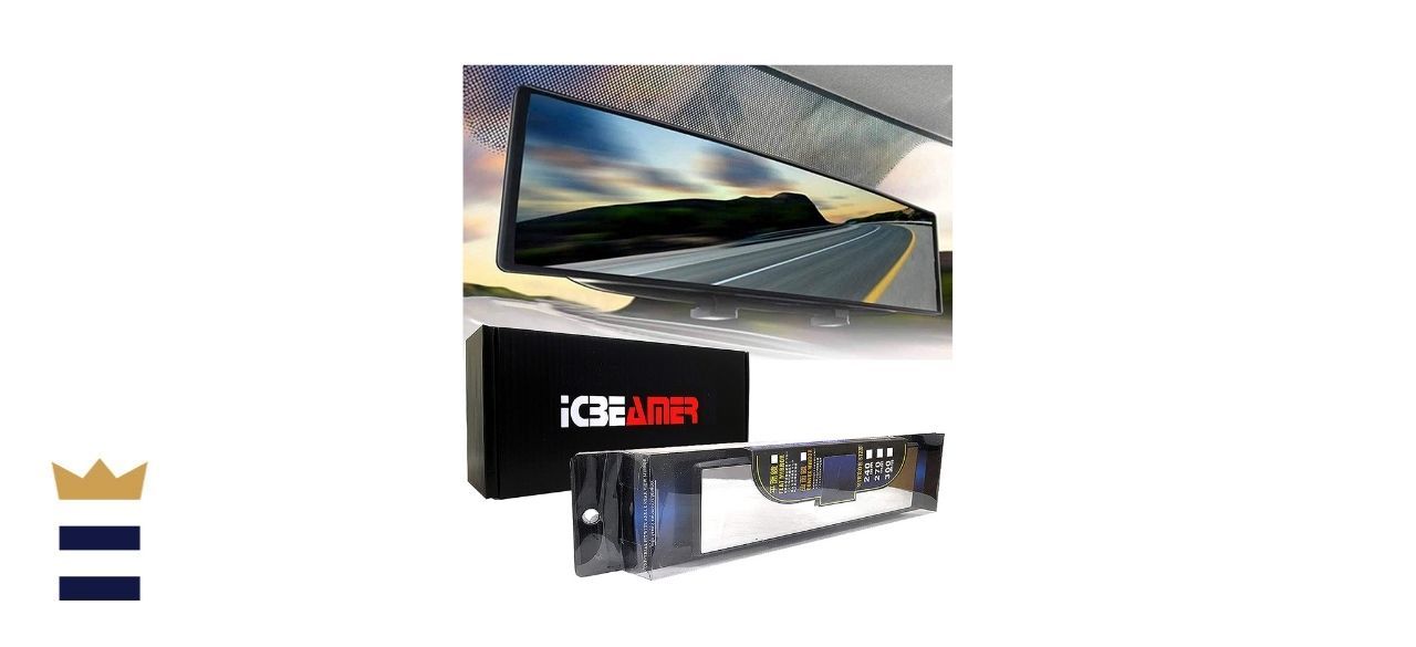 ICBEAMER 10.6 Inch Clip-on Rearview Mirror