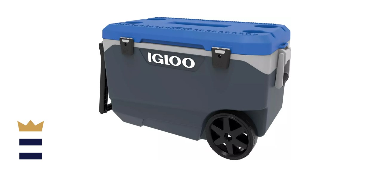 Igloo Latitude 90-Quart Rolling Cooler 