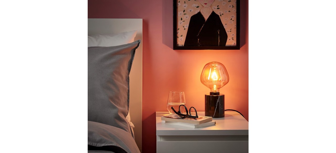 Molnart LED Bulb on night stand