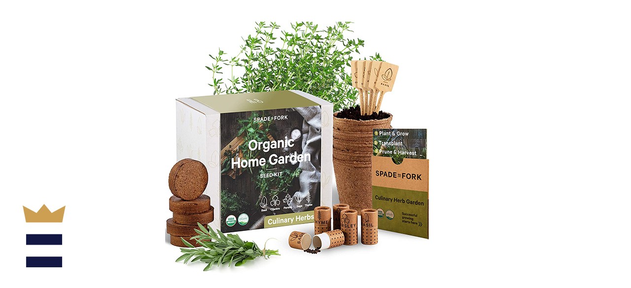 Spade to Fork Indoor Herb Garden Starter Kit