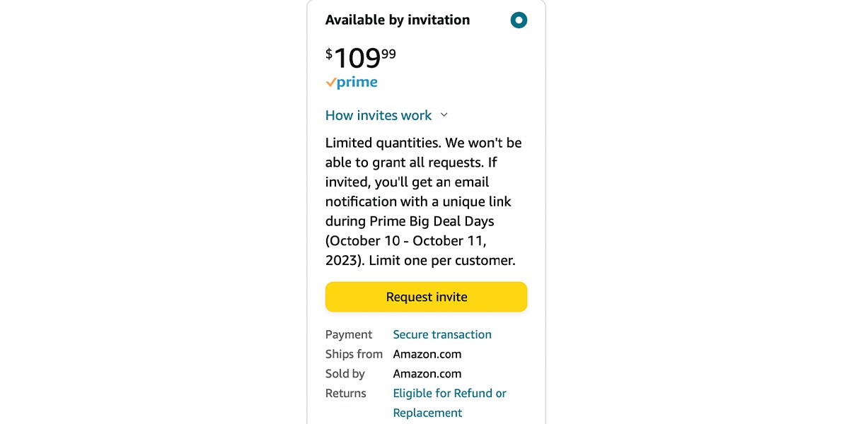 How to get huge 'invite-only' October Prime Day deals –  WJET/WFXP/