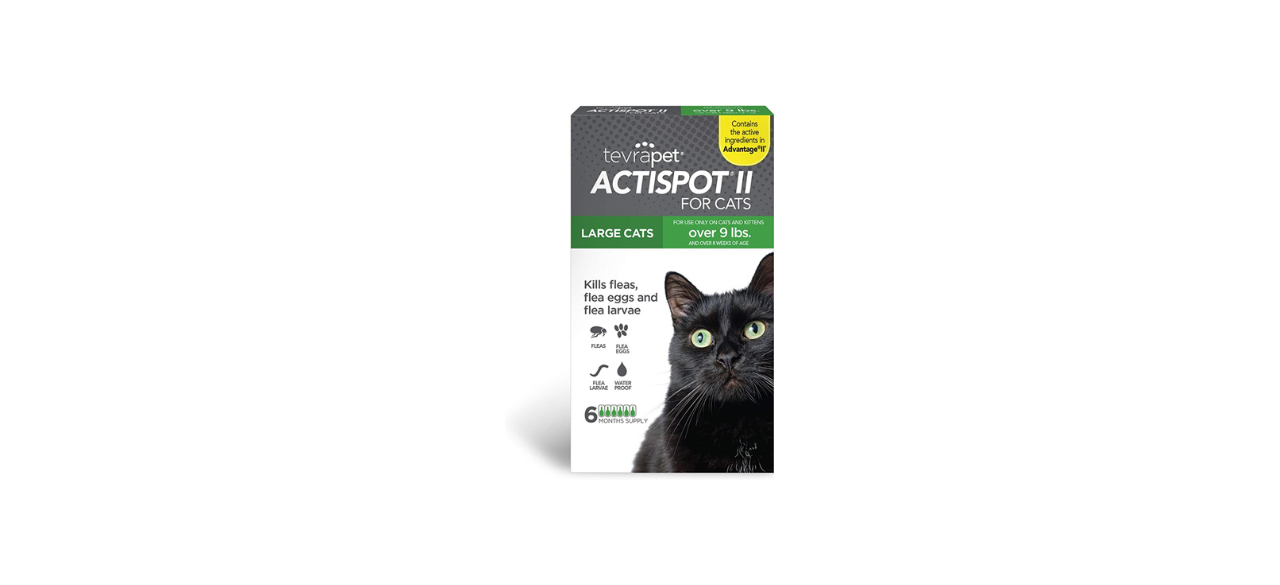 TevraPet Actispot II Flea Prevention for Cats
