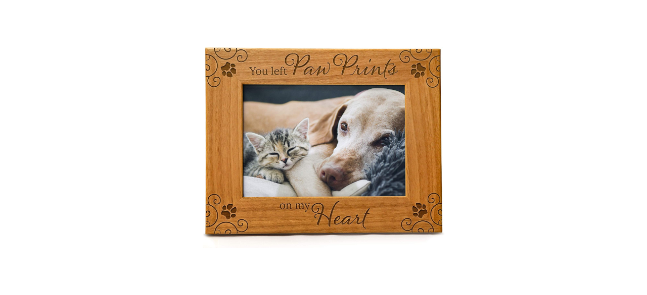 Tami Trading Personalized Wooden Dog Photo Frame