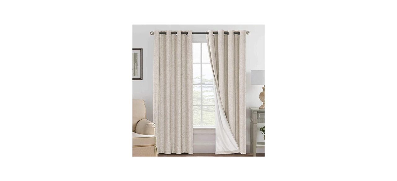 H Versatilex Linen Blackout Curtains