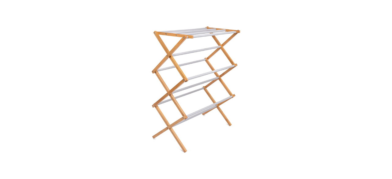 Birdrock Home Folding Steel Clothes Drying Rack