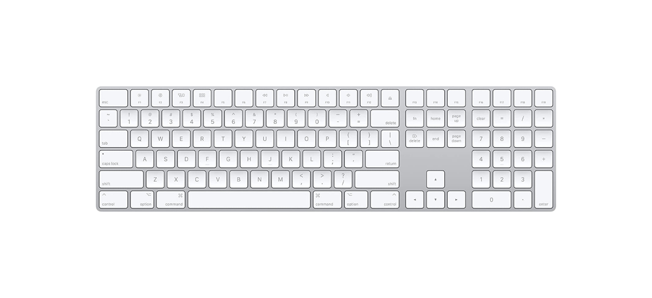 Apple Magic Keyboard with Numeric Keypad