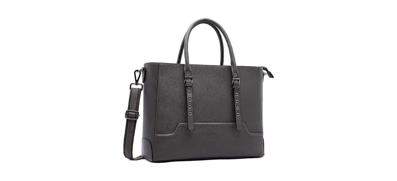 structured tote