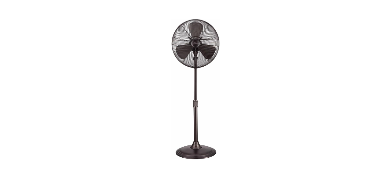 Hunter Home Comfort Retro Oscillating Pedestal Fan