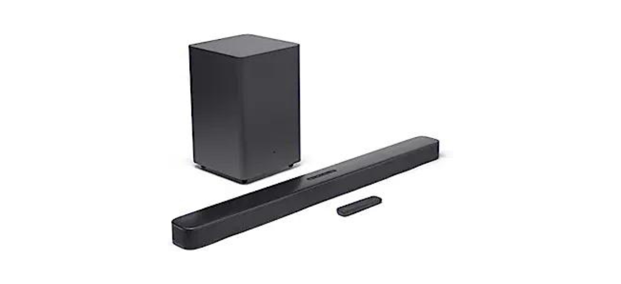 JBL Bar 2.1 Deep Bass Soundbar With 6.5-Inch Wireless Subwoofer