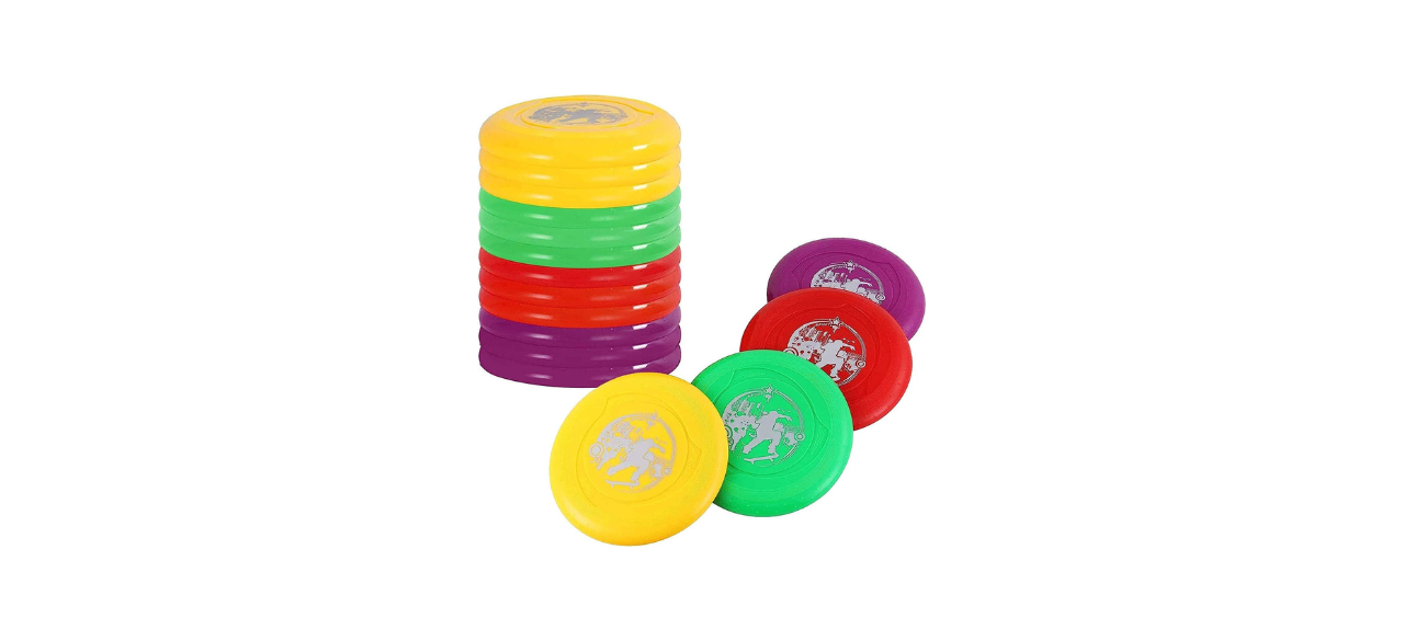 Liberty Imports Plastic Flying Disk Set