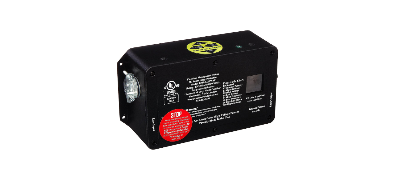 PROGRESSIVE INDUSTRIES EMS-LCHW30 Hardwired RV Surge