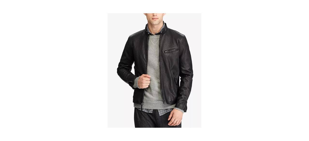 Best Polo Ralph Lauren Cafe Racer Leather Jacket