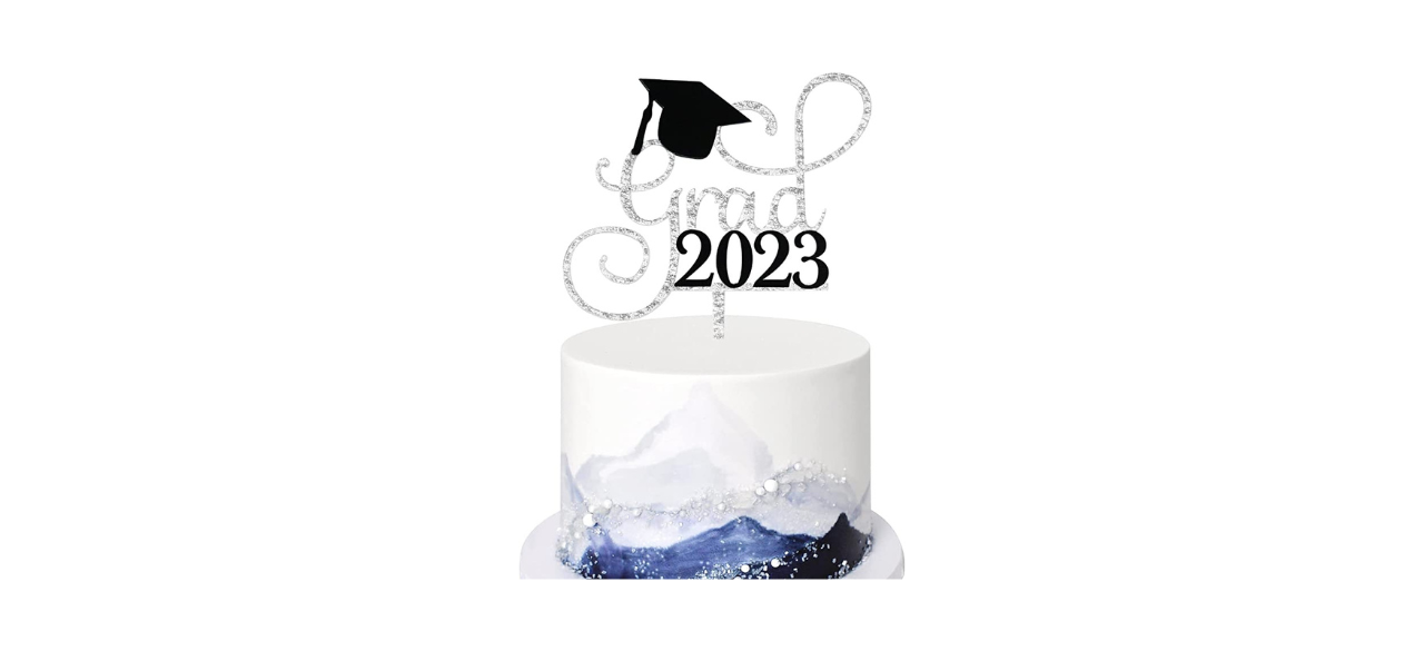 Qttier Grad 2022 Cake Topper