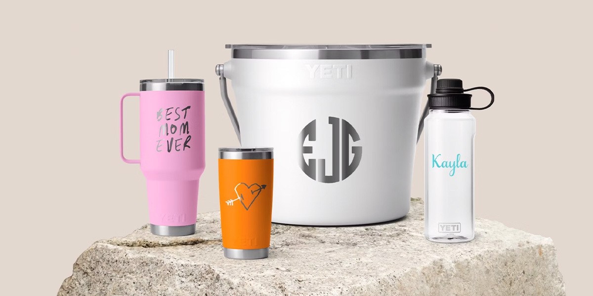 Customized Yeti products