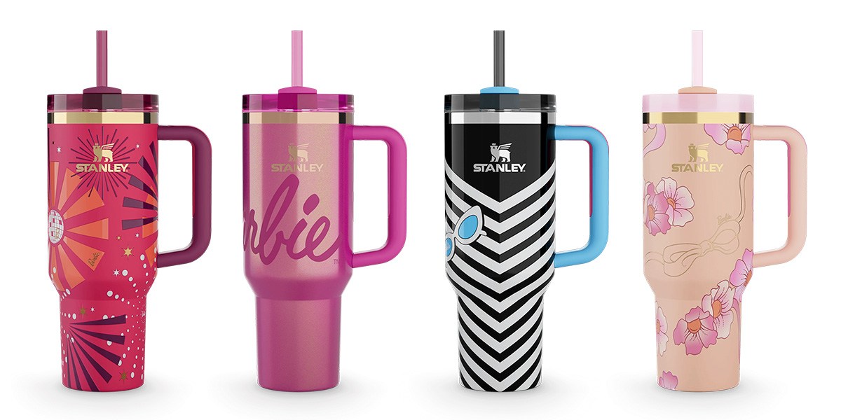 Stanley x Barbie collection-Each Barbie tumbler gives a nod to a decade