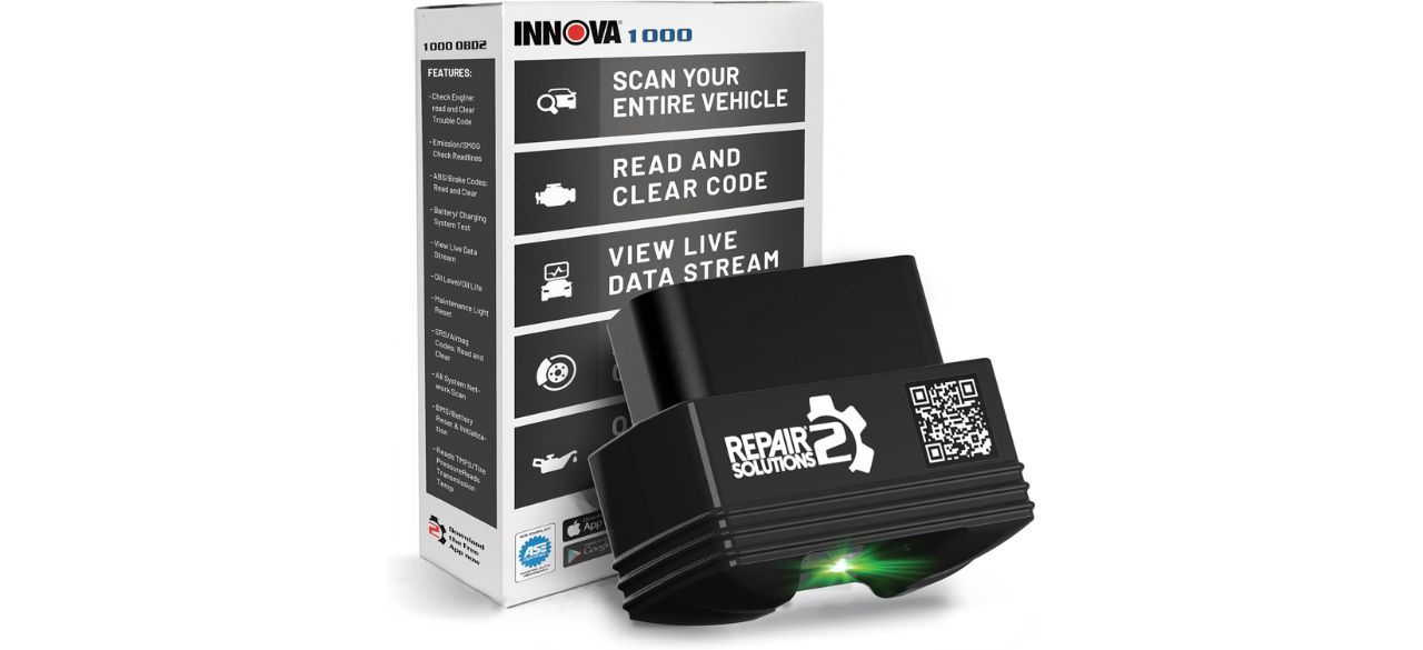 Innova 1000 OBD2 Scanner on white background