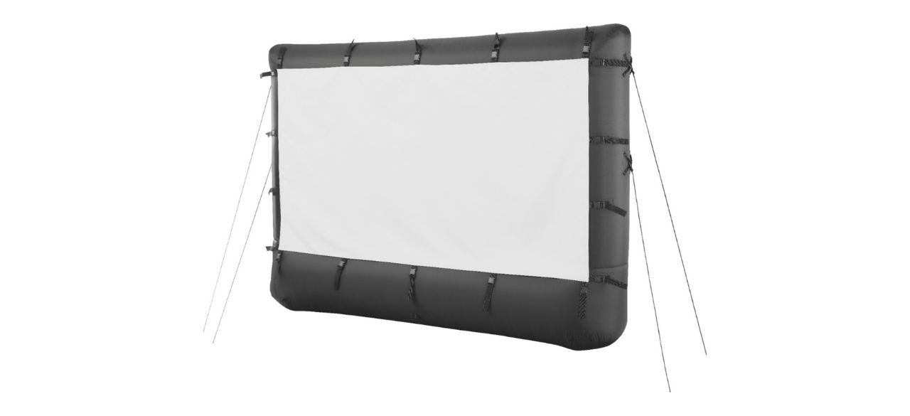 Insignia 114" Outdoor Projector Screen on white background