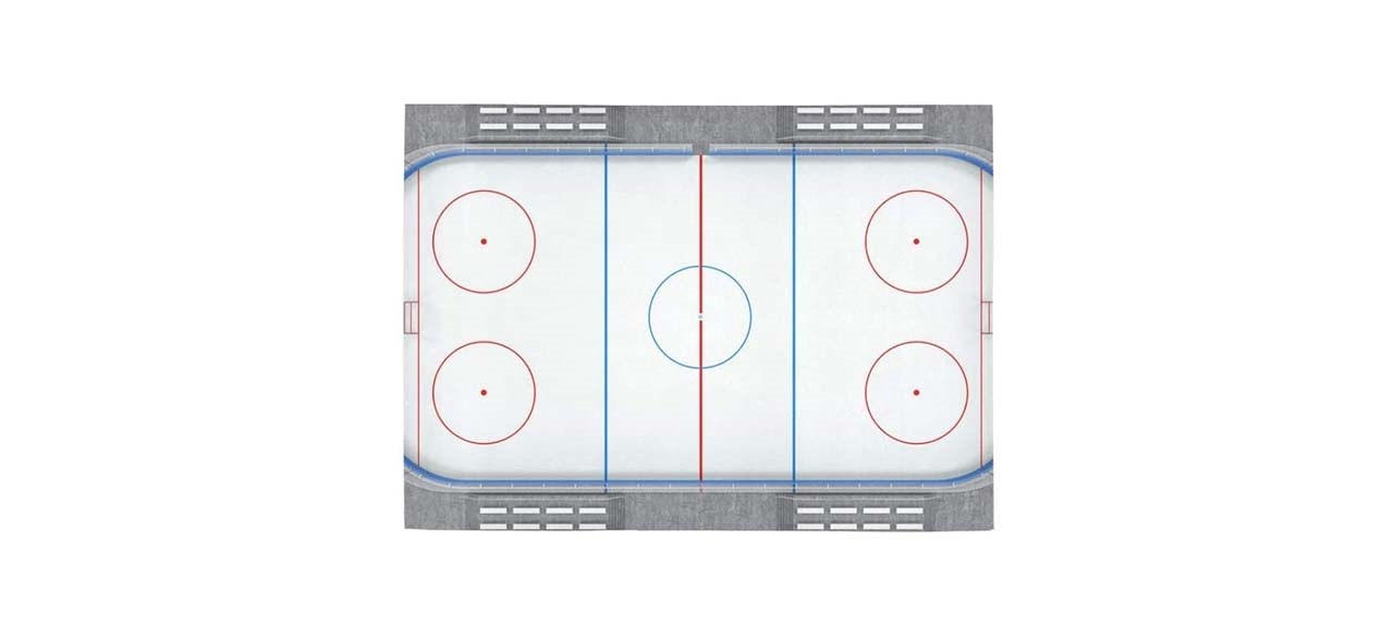 Fun Rugs On The Ice 1-Foot 7-Inch x 2-Foot 5-Inch Hockey Rug