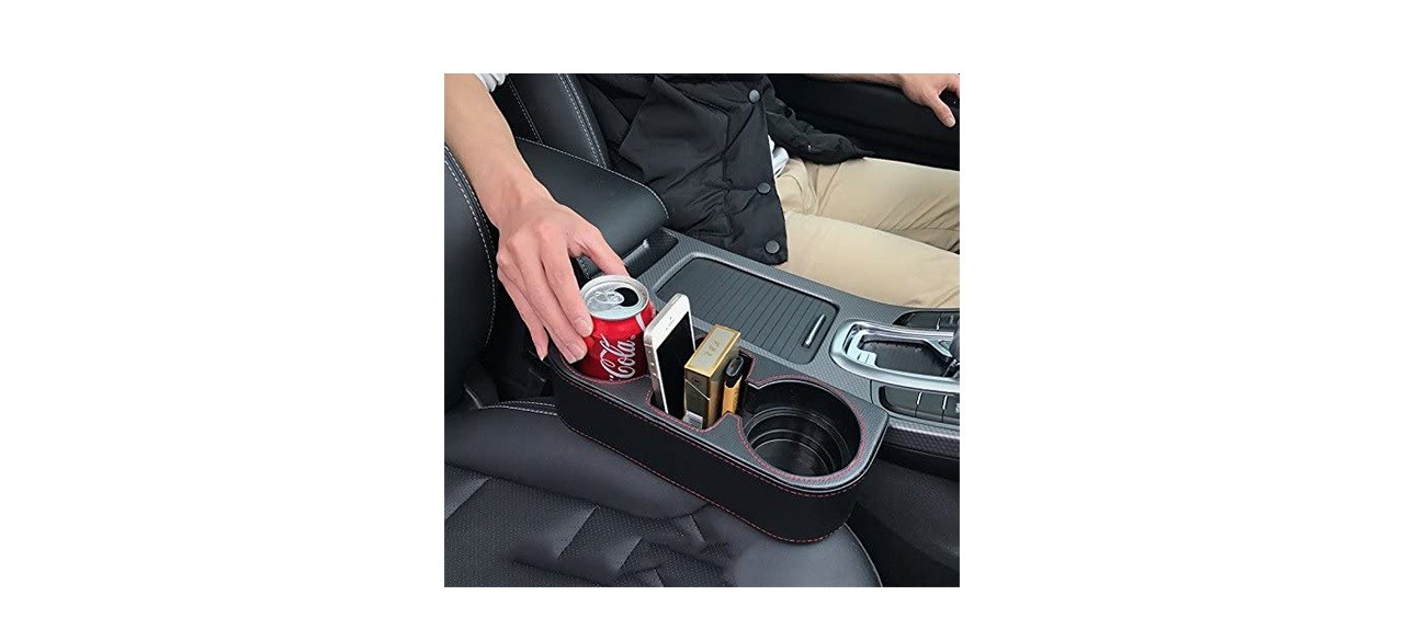 IOKONE Car Seat Gap Organizer and Cup Holder