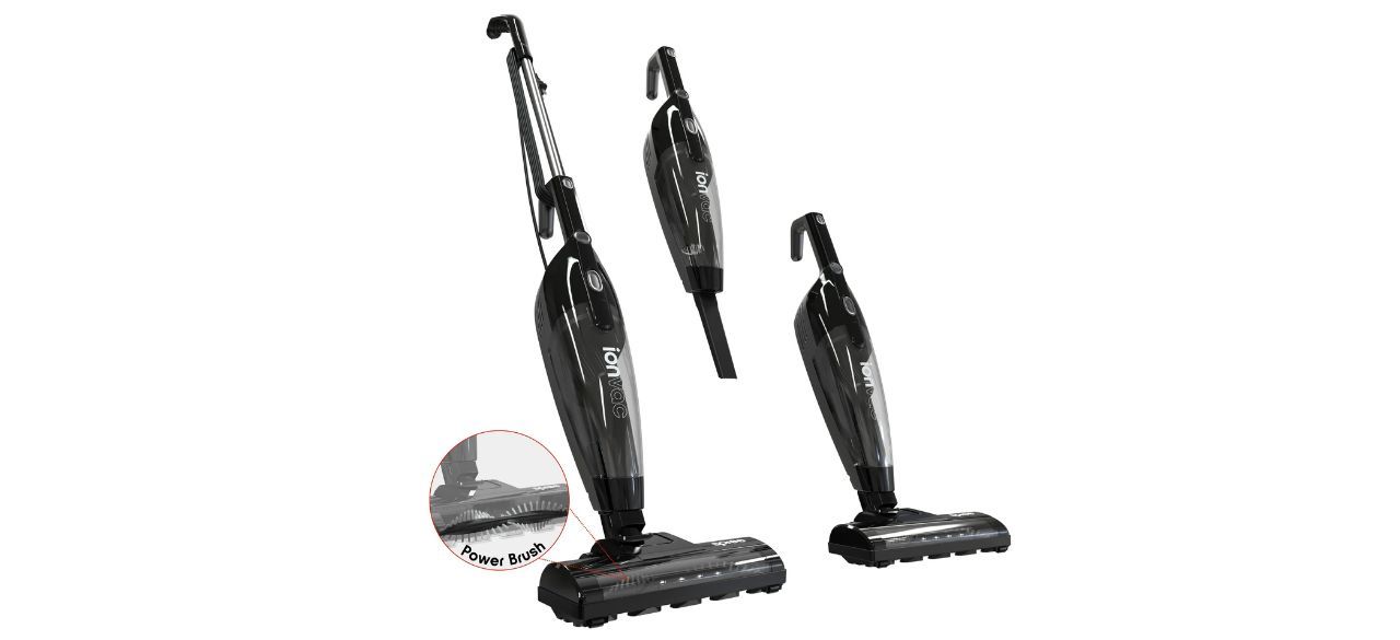 Ionvac 3-in-1 vacuum on white background