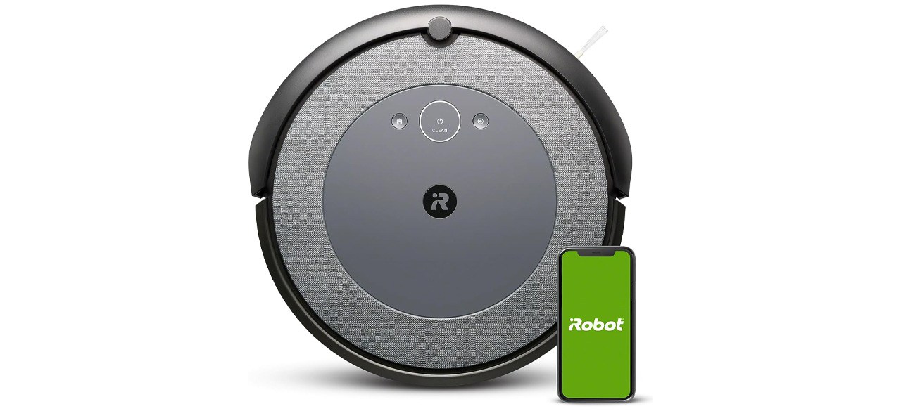 iRobot Roomba i3 EVO Robot Vacuum on white background