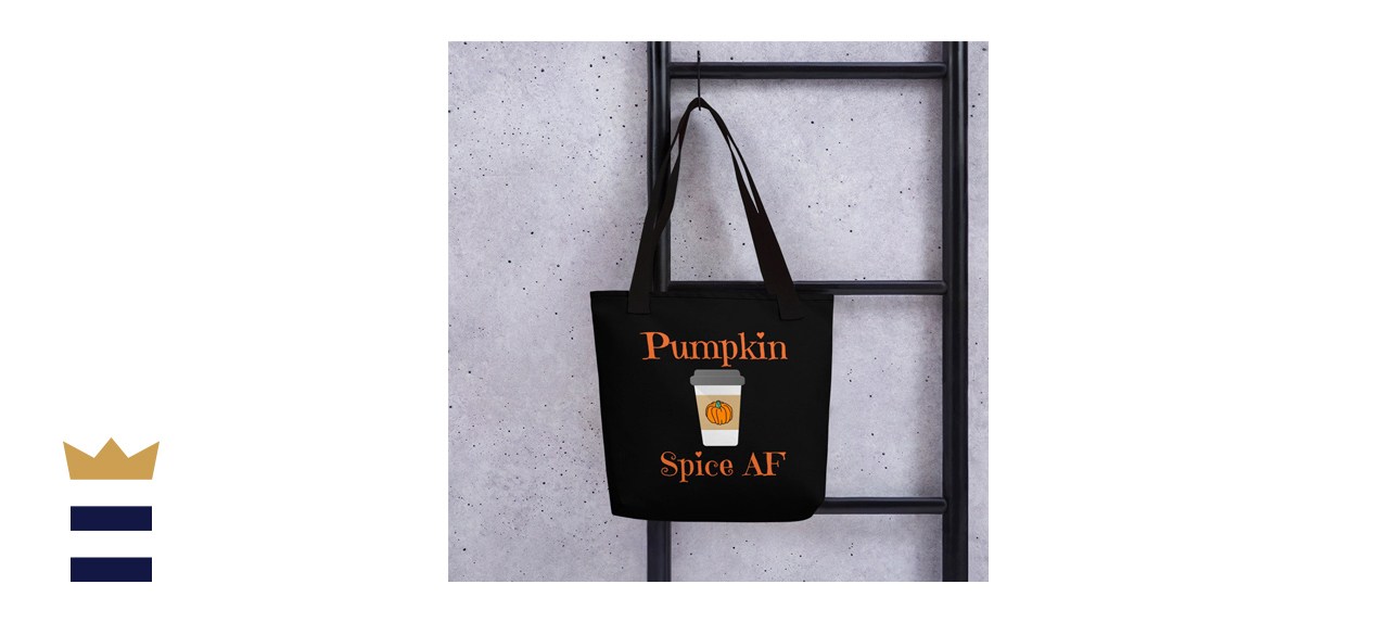 IronPickle Pumpkin Spice AF Tote Bag